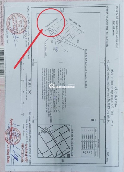 BÁN ĐẤT TẠI CHÂU PHA-TPHCM, DT 153M2 SHR 1,2TỶ. LH:0913976848 - A TOẠI (CHÍNH CHỦ)